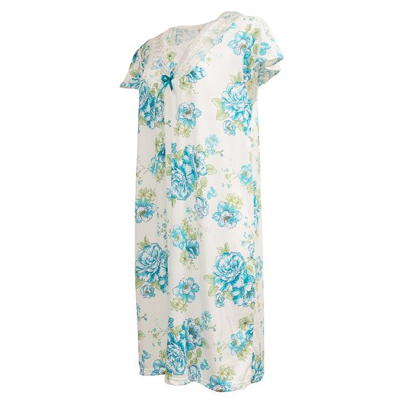 Women Nightgown Sleepwear for Women Sexy Soft Gown - Picture 6 of 8